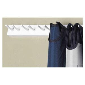 Apron Rack White Metal 3x8-1/4" With 2 Places Ea