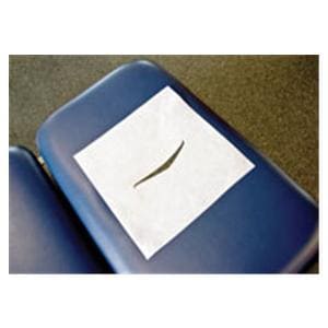 Chiropractic Headrest Barrier 12 in x 12 in Paper White Disposable 1000/Ca