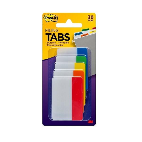 Tabs File Post-It 2&quot; 6/Pd Var Colors 5/Pk 5/Pk