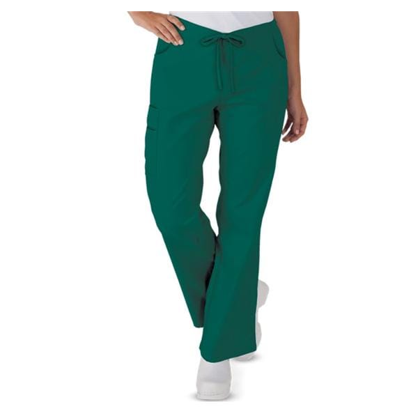 Dickies Scrub Pant 4 Pockets Medium Hunter Green Womens Ea