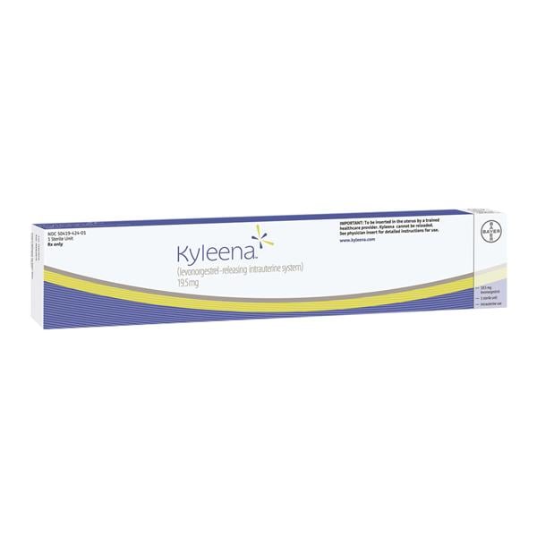 Kyleena Intrauterine System 19.5mg Carton Each