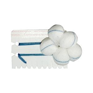Cotton Tonsil Sponge 1-1/4" Sterile X-Large