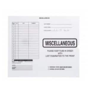 Insert Jacket For 14x17" X-Ray Film 250/Bx