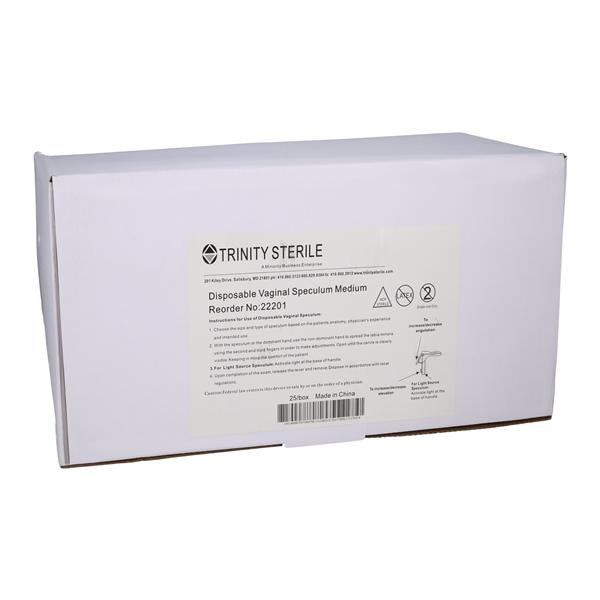 Vaginal Speculum Medium LED 100/Bx