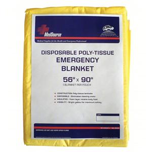 Emergency Blanket 56 in x 90 in Non-Sterile 24/Ca
