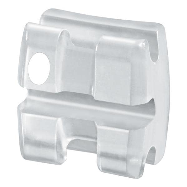 NeoLucent Plus MBT Rx Ceramic Bracket .022 LL3 -6T 3A 0O With Hook 5/Pk