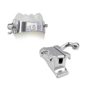 Elite® Molar Band Pre-Welded Assembly UL6 -10T /0A+10Off Size 33.5 Single 1/Pk