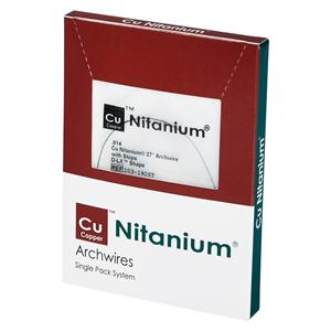Archwire Copper Nitanium Upper 0.016 in Ea
