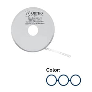 Ortho Organizers Chain Elastic Standard 15 Feet Latex-Free Blue Ea