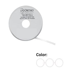 Ortho Organizers Chain Elastic Continuous 15 Feet LF Pearl Ea