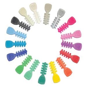 Ligature Ties 0.120 in Clear 50/Pk