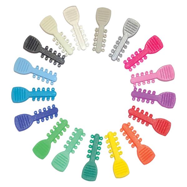 Ligature Ties 0.120 in Clear 50/Pk