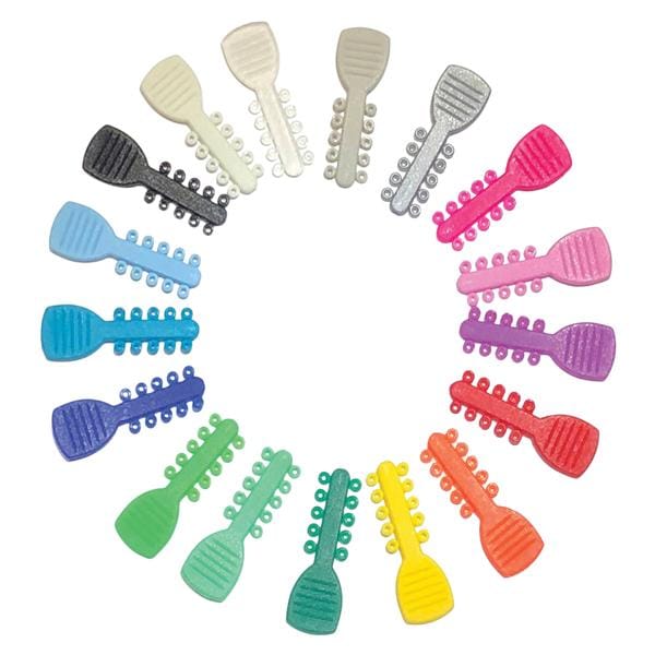 Ligature Ties 0.120 in Neon Pink 50/Pk