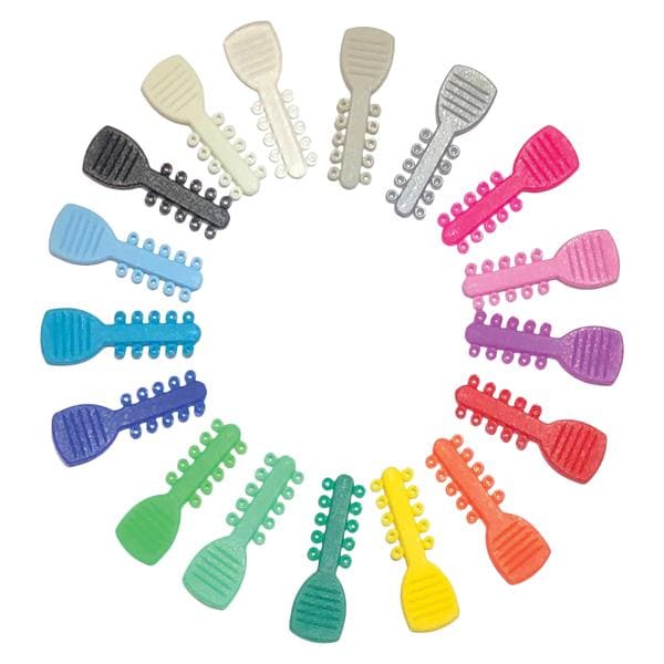 Ligature Ties 0.120 in Black 50/Pk