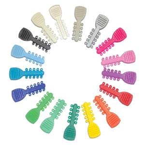 Ligature Ties 0.120 in Light Green 50/Pk