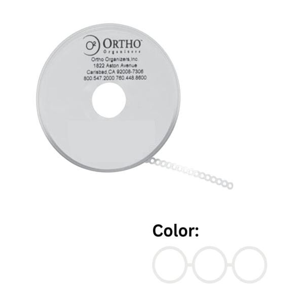 Ligature Ties 0.120 in Clear 30/Pk