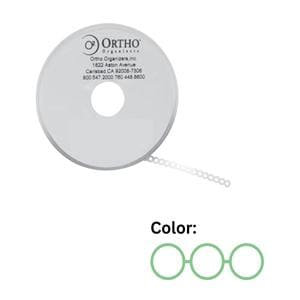 Ligature Ties 0.120 in Light Green 30/Pk