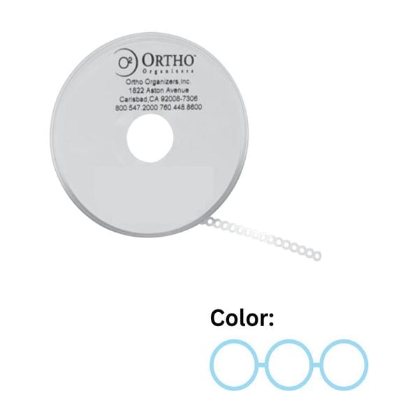 Ligature Ties 0.120 in Blue 30/Pk