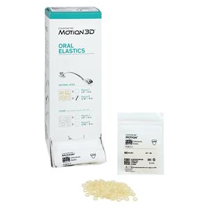 Carriere Motion 3D Intraoral Elastics 3/16 in Amber 50/Pk