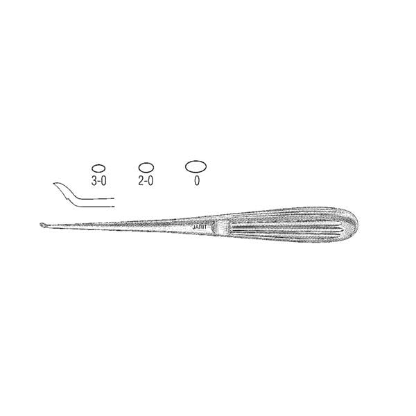 Epstein Bone Curette 7-3/4" Steel Reusable Ea