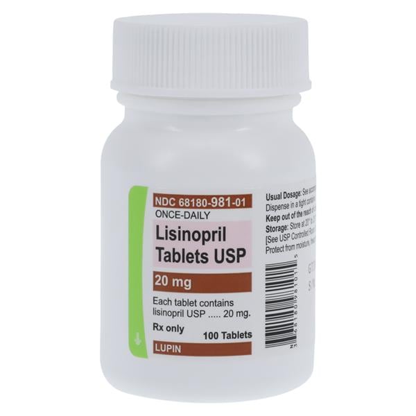 Lisinopril 20mg Each