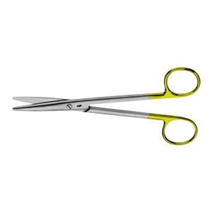 Mayo Dissecting Scissors Straight 6-3/4" Tungsten Carbide Non-Sterile Rsbl Ea