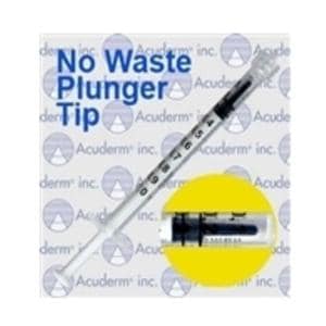 Soft-Ject Luer Slip Syringe 1cc No Dead Space 100/Bx