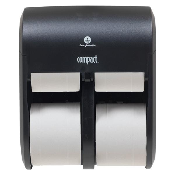 Compact Toilet Tissue Dispenser Black Ea