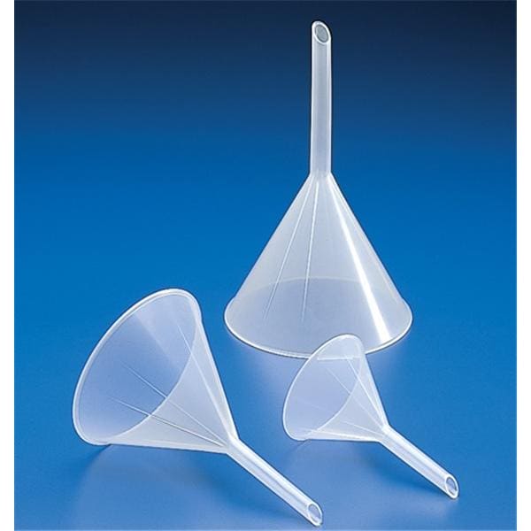 Analytical Funnel Polypropylene Clear 180mm 1250mL Ea
