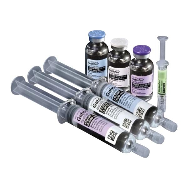 Gablofen Injection 500mcg/mL Prefilled Syringe 20mL Each