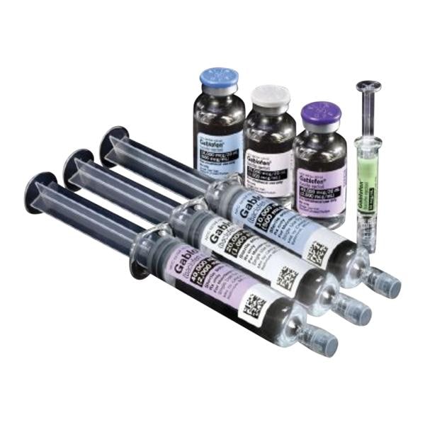 Gablofen Injection 2,000mcg/mL Prefilled Syringe 20mL Each