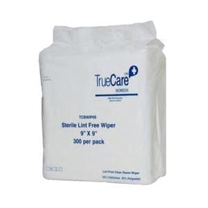 Dry Wipe Disposable Polyester 9 in x 9 in White 3600/Ca