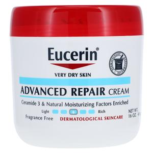 Eucerin Advanced Repair Cream 16oz Fragrance Free 1/Bt