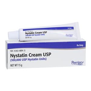Nystatin Topical Cream 100,000U/gm Tube 15gm Each