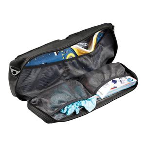 X2 Double Fill Pro Emergency Bag 20.5x4.75x6.25" Black EZ-Pull Lg Zpr 2 Tp Hndls