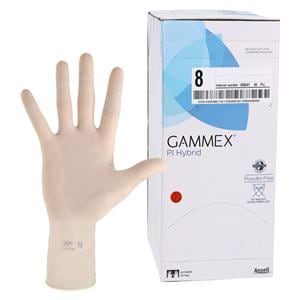 GAMMEX PI Hybrid Polyisoprene / Neoprene Surgical Gloves 8 Natural 50Pr/Bx