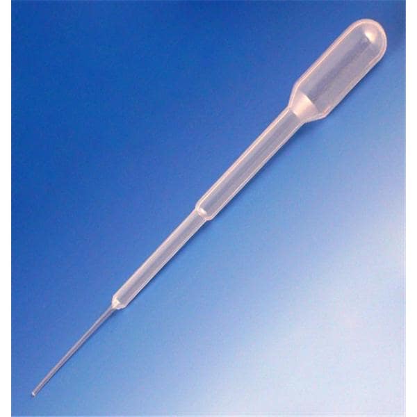 Transfer Pipet 1.5mL Non-Graduated Clear 400/Bx