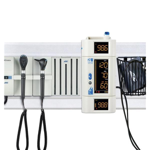 Adstation Otoscope/Ophthalmoscope Diagnostic Set LED 3.5V Ea