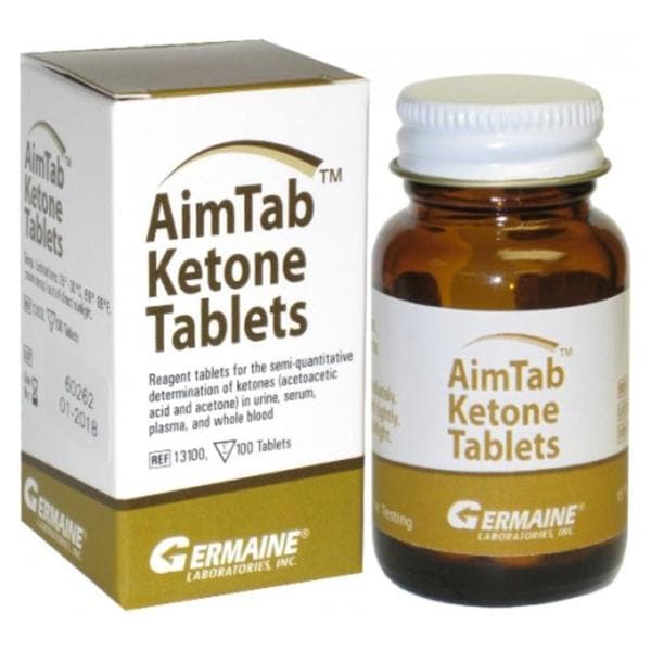 AimTab Ketone Urinalysis Tablet 100/Bx