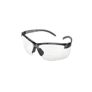 Bifocals Safety Glasses 1.5x Clear Lens / Black Frame Ea