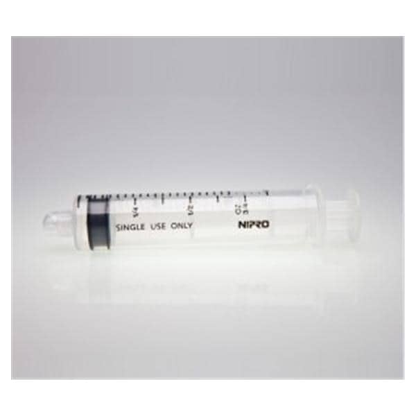 Luer Tip Syringe 20cc Low Dead Space 500/Ca