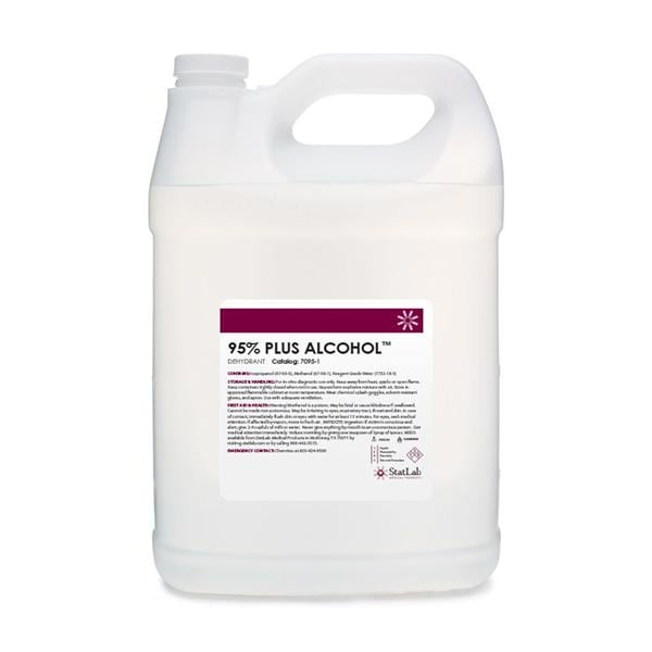 Plus Dehydrant Alcohol 95% 1gal 4/Ca