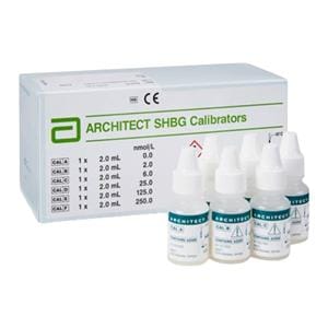 Architect SHBG: Sex Hormone Binding Globulin Calibrator 6x4mL Ea
