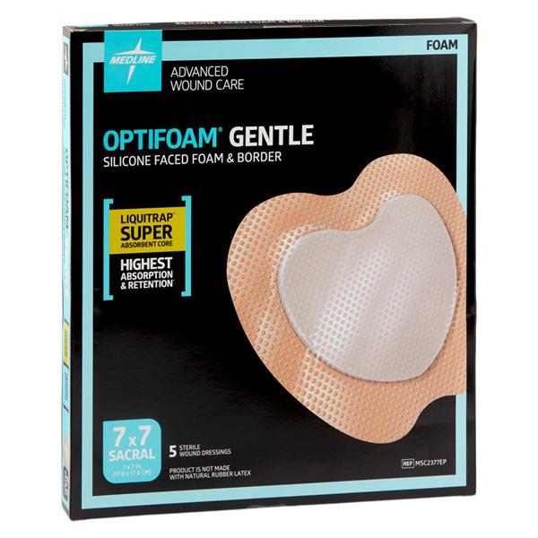 Optifoam Gentle Silicone Bordered Dressing 7x7"