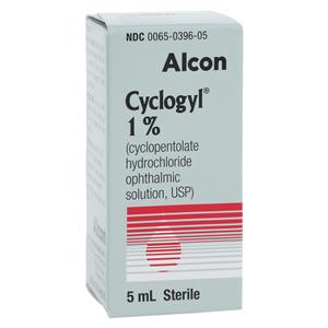 Cyclogyl HCl Ophthalmic Solution 1% Bottle 5mL Each
