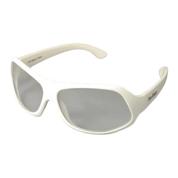 Pro-Vision Eyewear Clear Lens / White Frame Ea