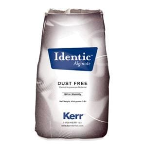 Identic Dust Free Alginate 1 Lb Pouch Package Fast Set Regular Body 1Lb/Ea