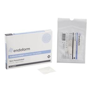 Endoform Collagen Wound Dressing 2x2" Sterile Square Non-Adhesive White LF
