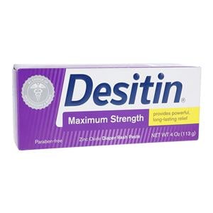 Desitin Diaper Rash Paste Zinc Oxide Paraben Free 4oz/Ea