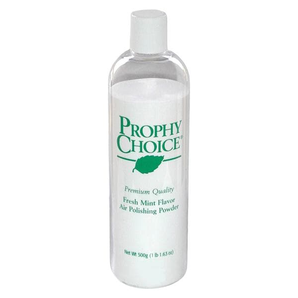 Prophy Choice Air Polishing Powder Medium Fresh Mint Jar 2/Ca